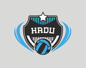 Ball - Volleyball Sports Team logo design