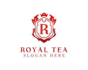 Royal Agency Shield logo design