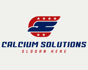 Eagle Aviation Letter C logo design