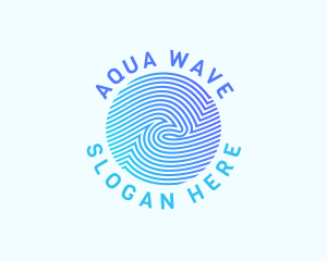 Modern Wave Startup logo design