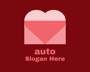 Heart Love Letter  Logo