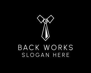 Necktie Suit Shirt logo design