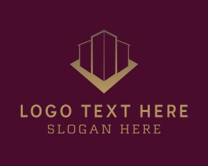 Building - Modern Tower Building logo design