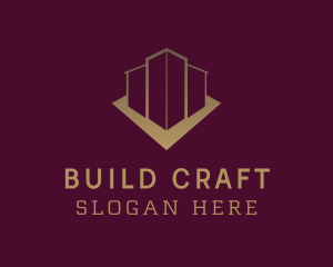 Modern Tower Building logo design