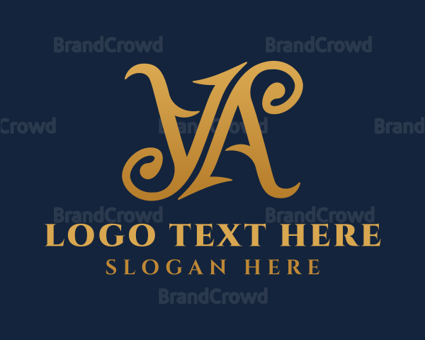 Ornate Elegant Hotel Logo