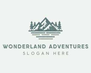 Summit Mountain Hike logo design