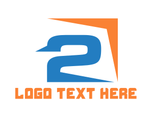 Second - Sharp Number 2 logo design