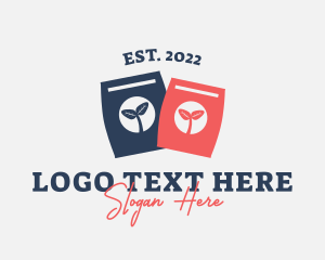 Farm - Eco Organic Planting logo design