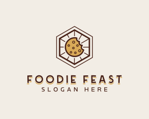 Hexagon Cookie Bakery logo design