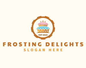 Frosting - Pastry Cake Factory logo design