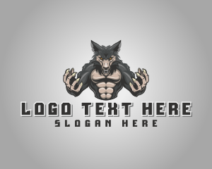 Mythical - Mythical Creature Werewolf logo design