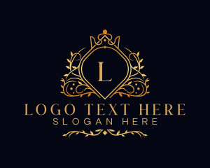 Ornament - Luxury Vine Crown logo design