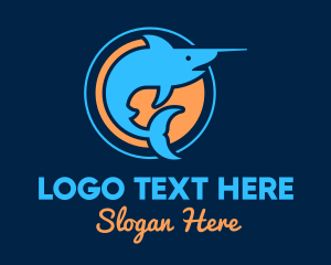 Ocean - Swordfish Seafood Restaurant logo design