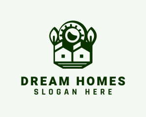 Home Village Realtor logo design