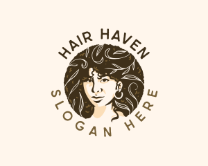 Haircare - Afro Female Salon logo design