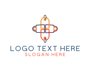 Online Store - Price Tag Shopping Bag logo design