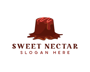 Sweet Chocolate Dessert logo design