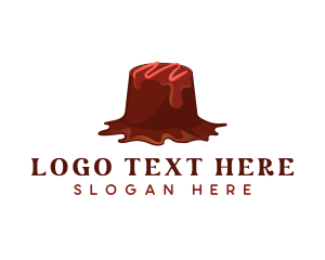 Sweet Chocolate Dessert Logo