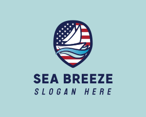 Boat Shield America logo design