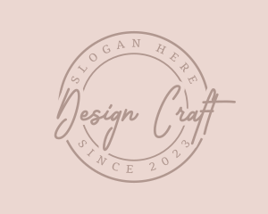 Customize - Feminine Cursive Business logo design