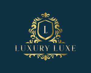 Luxury Royalty Shield logo design