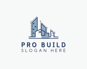 Building Property Architect logo design