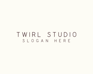 Minimalist Business Studio logo design