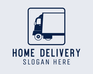 Transport Logistics Truck logo design