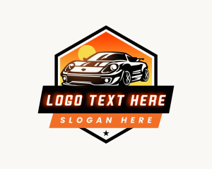 Garage - Car Racing Automotive logo design