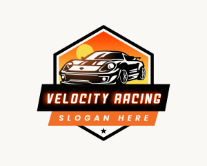  Car Racing Automotive logo design