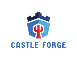 Medieval - Medieval Castle Security logo design