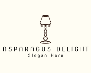 Retro Lamp Lighting logo design