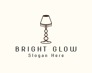 Light - Retro Lamp Lighting logo design