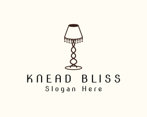 Retro Lamp Lighting logo design