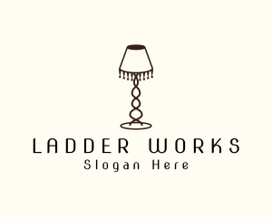 Retro Lamp Lighting logo design