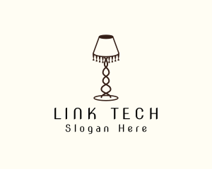 Retro Lamp Lighting logo design