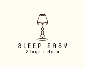 Retro Lamp Lighting logo design