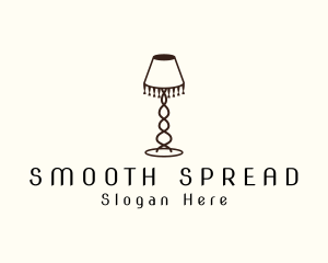 Retro Lamp Lighting logo design