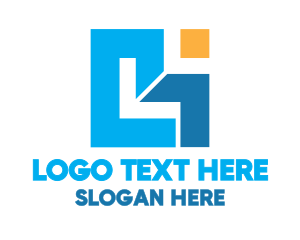 Linkedin - Generic Monogram LI logo design