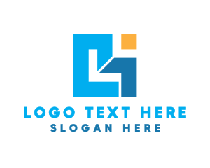 Enterprise - Modern Geometric Construction Letter L logo design