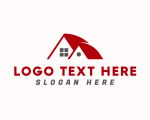 Property Developer - Home Shelter Roof logo design
