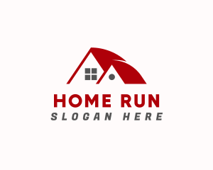 Home Shelter Roof logo design