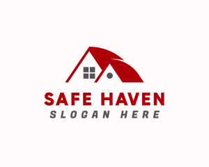 Shelter - Home Shelter Roof logo design
