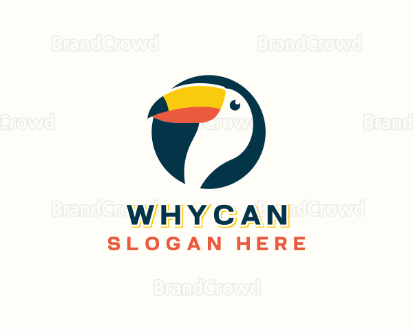 Toucan Beak Bird Logo