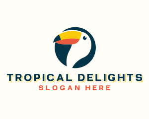 Brazil - Toucan Beak Bird logo design