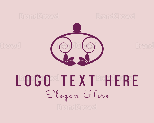 Ornamental Perfume Scent Logo