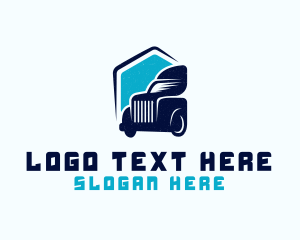 Truck - Transport House Movers logo design