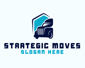 Transport House Movers logo design