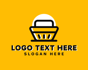 Buy - Shopping Basket Store logo design