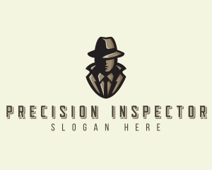 Inspector Detective Investigator logo design